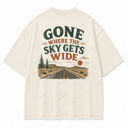 Gone Where the Sky Gets Wide Tee