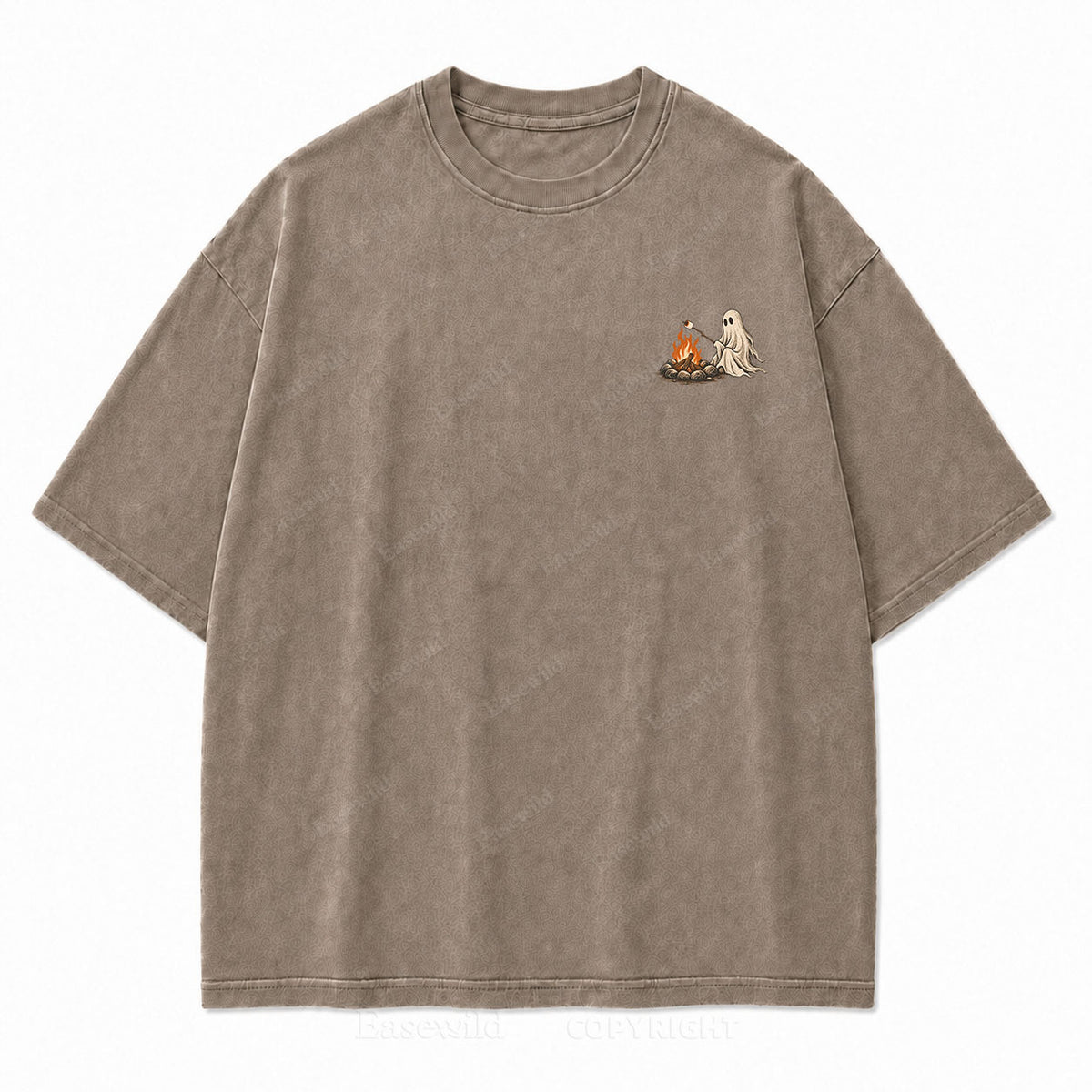 Lost In October Halloween Washed Graphic Tee
