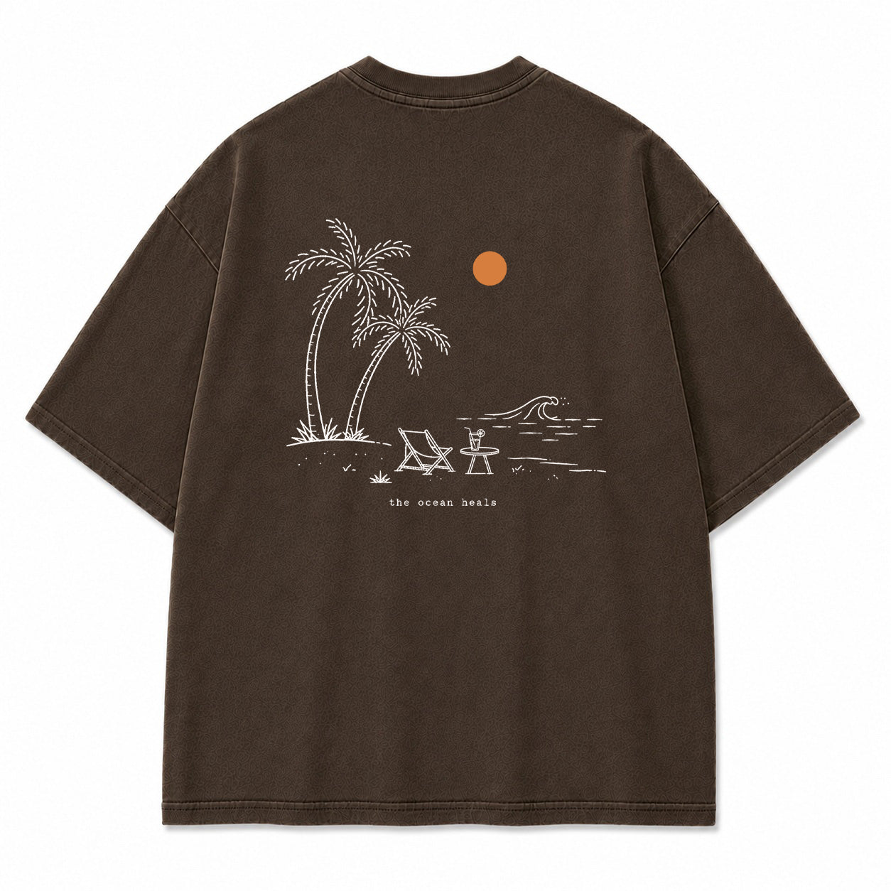 The Ocean Heals Beach Graphic T-Shirt
