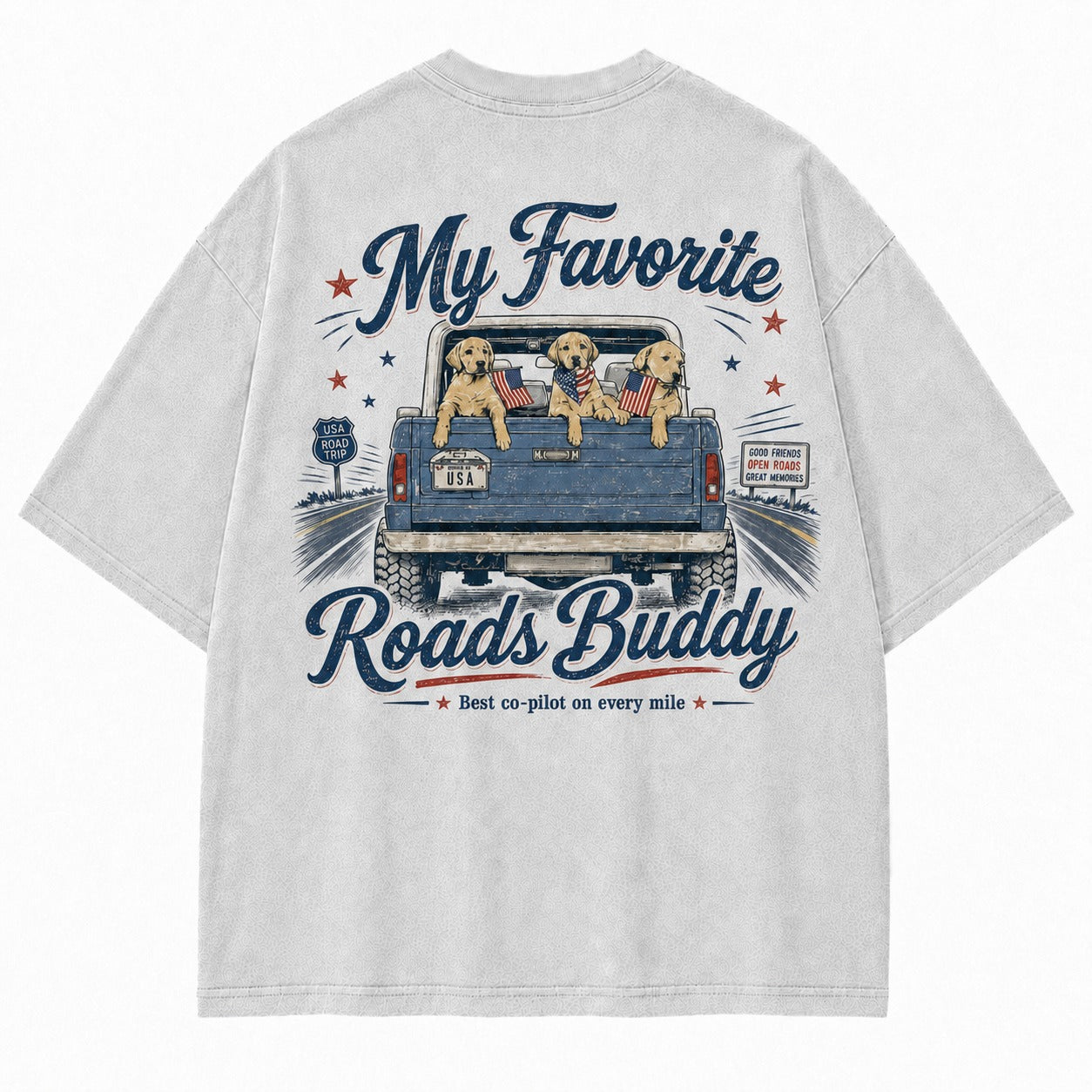 Favorite Road Buddy Graphic Tee