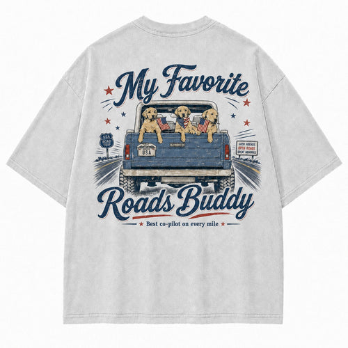 Favorite Road Buddy Graphic Tee