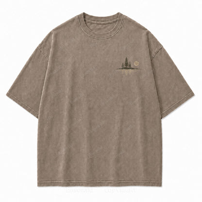 Lake Days Card Washed Graphic Tee