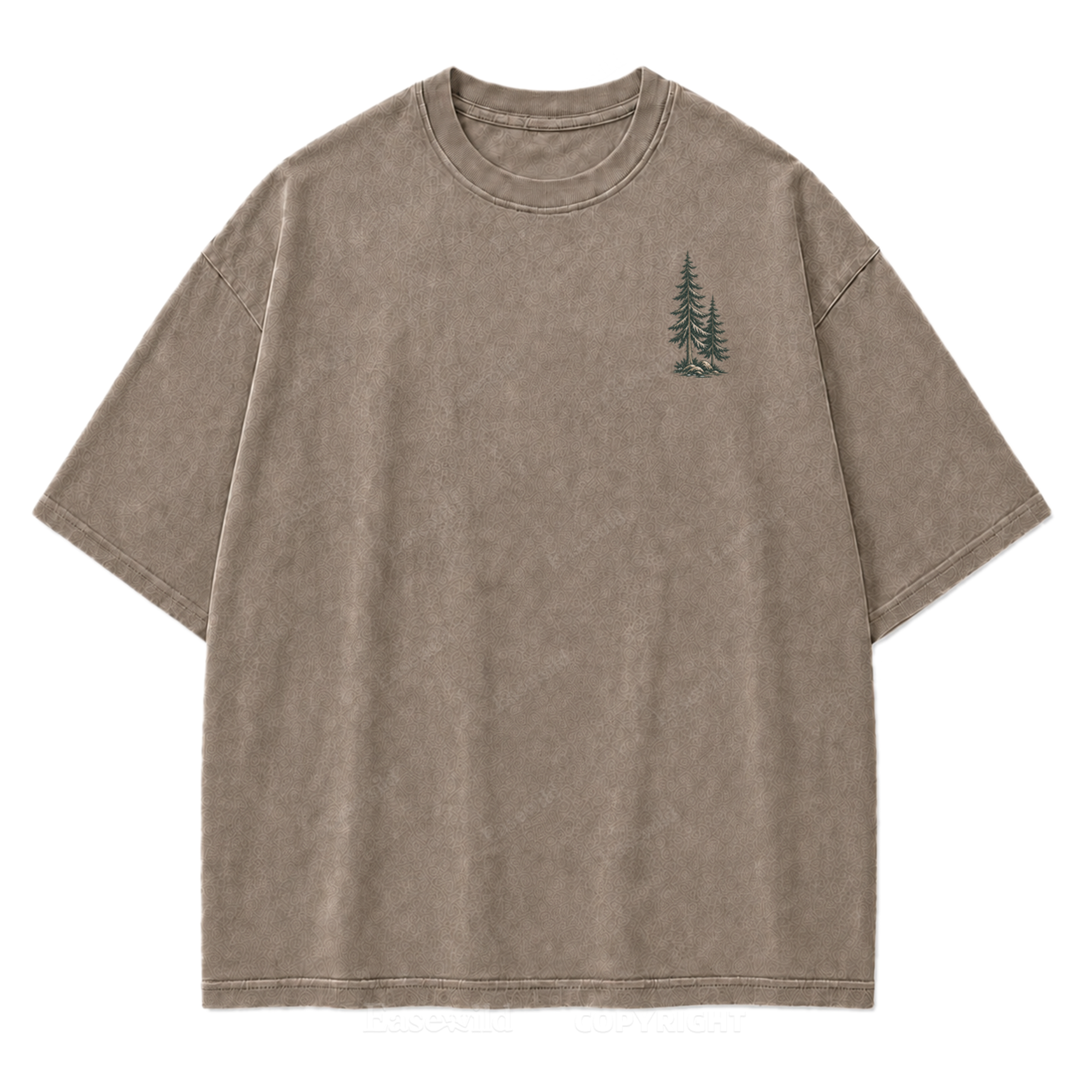 Wilderness Reflections Mountain Washed Print Tee