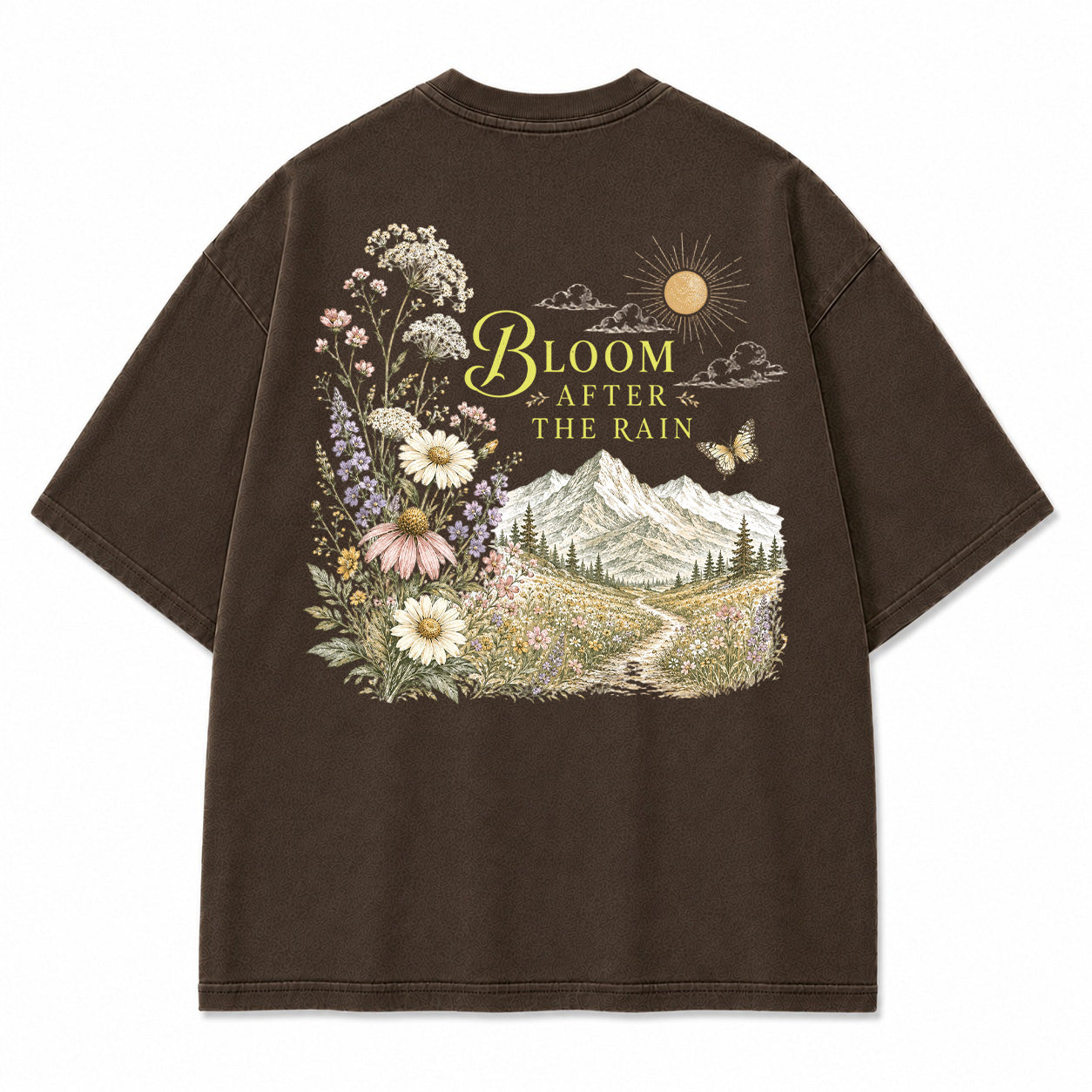 Bloom After The Rain Graphic T-Shirt