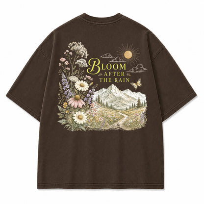 Bloom After The Rain Graphic T-Shirt