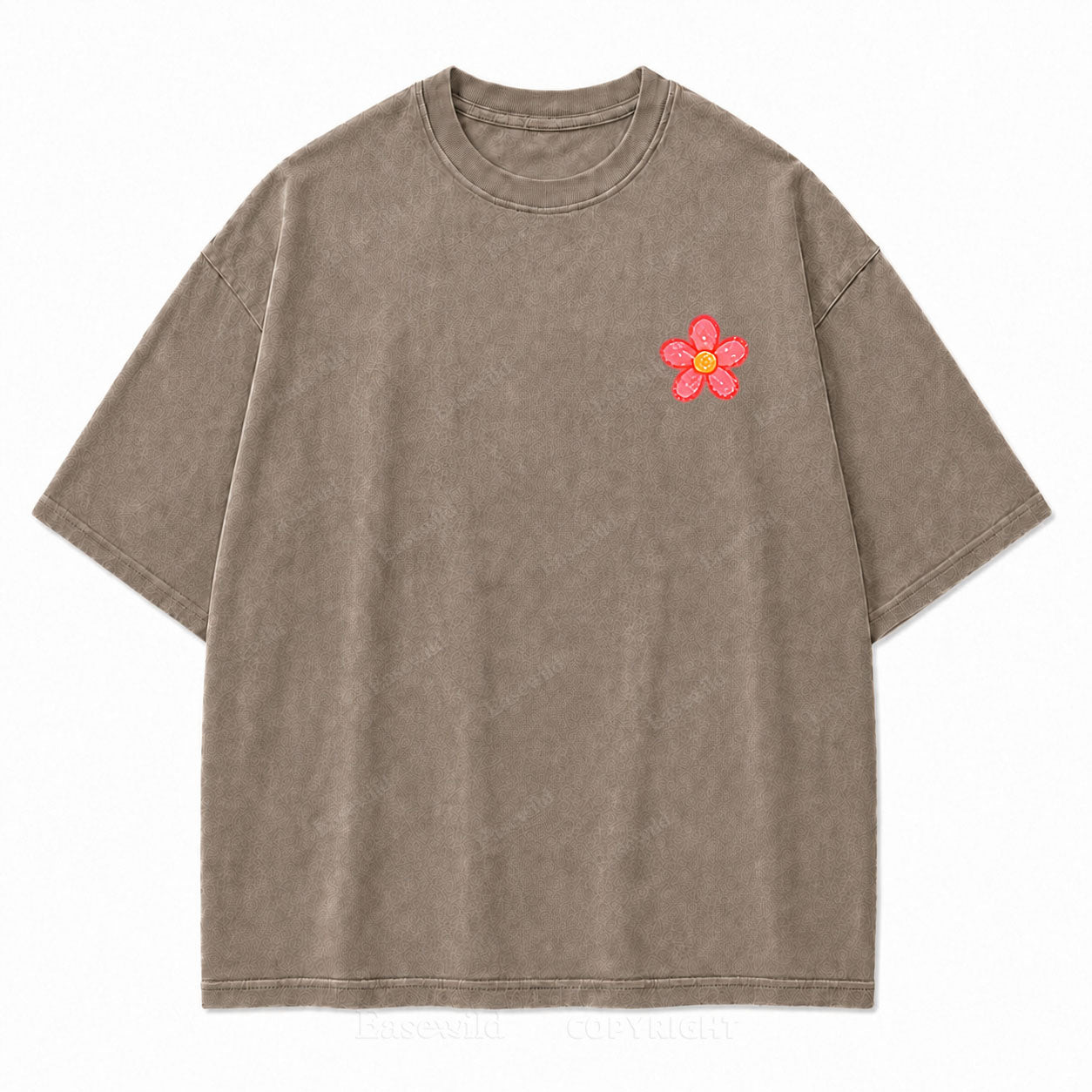 Grow Wild Wildflower Botanical Washed Graphic Tee