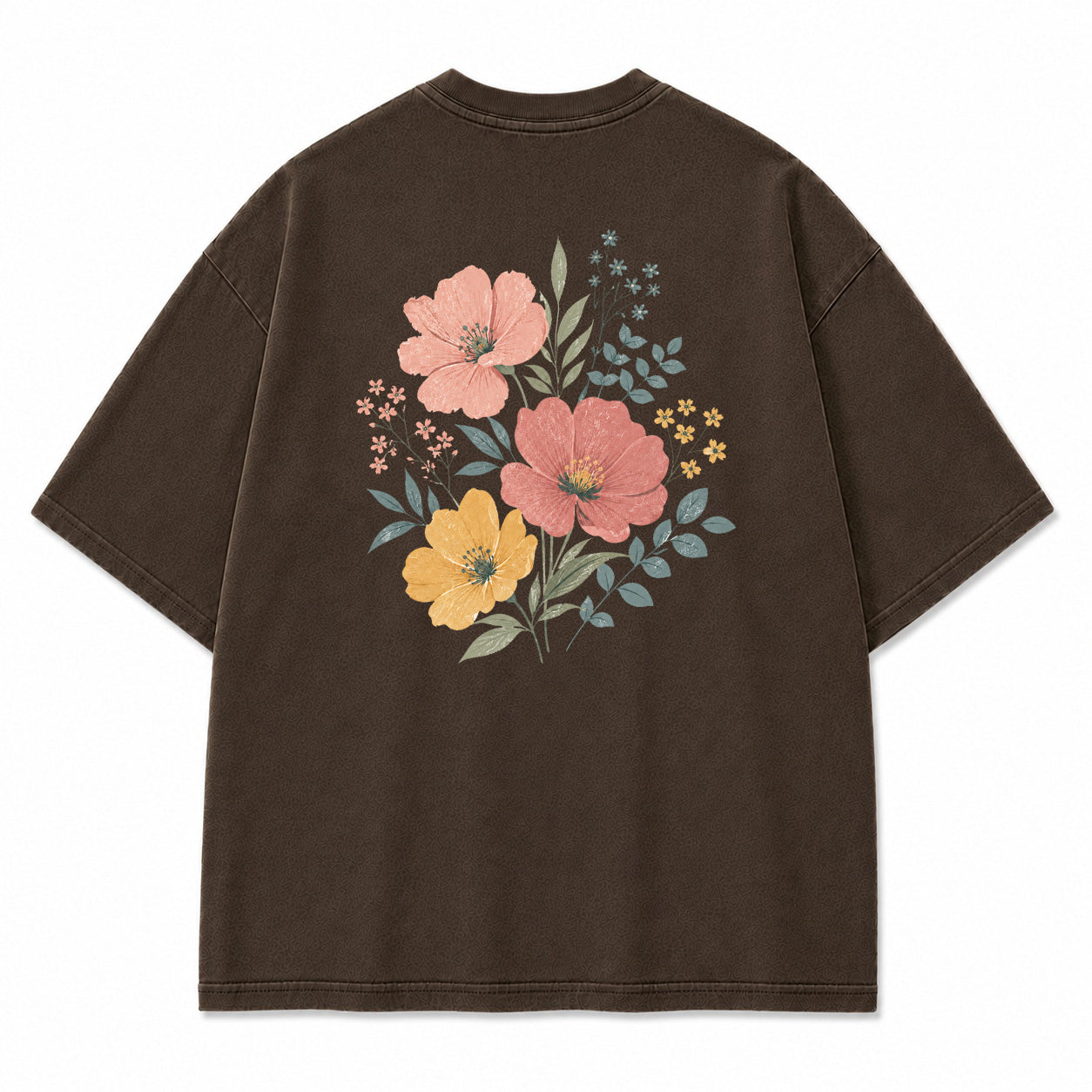 Soft Bloom Floral Graphic T-Shirt