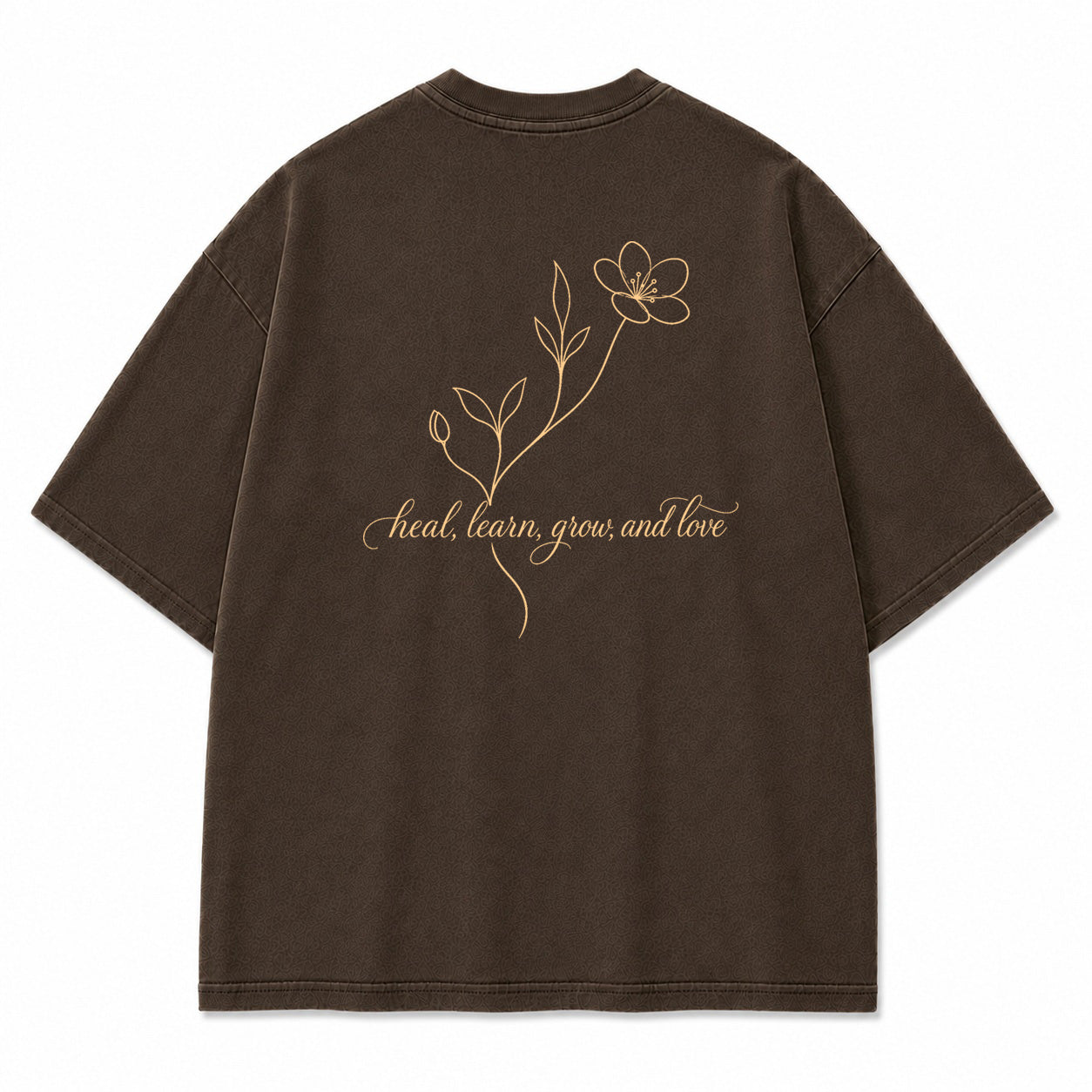 Heal Learn Grow and Love Graphic T-Shirt