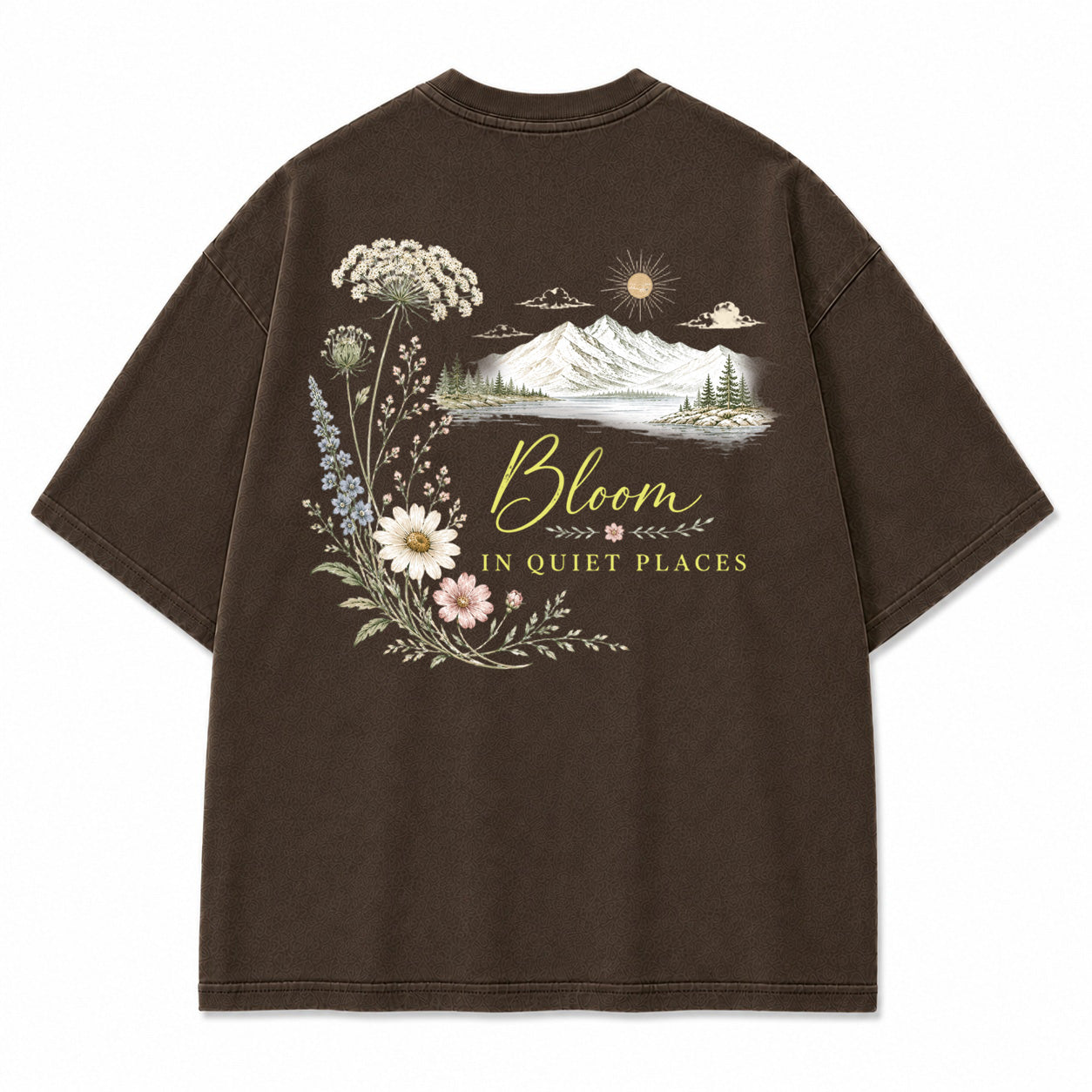 Bloom in Quiet Places Graphic T-Shirt