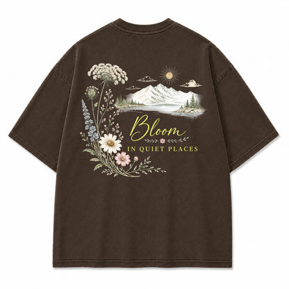 Bloom in Quiet Places Graphic T-Shirt