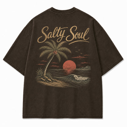 Salty Soul Coastal Graphic Tee