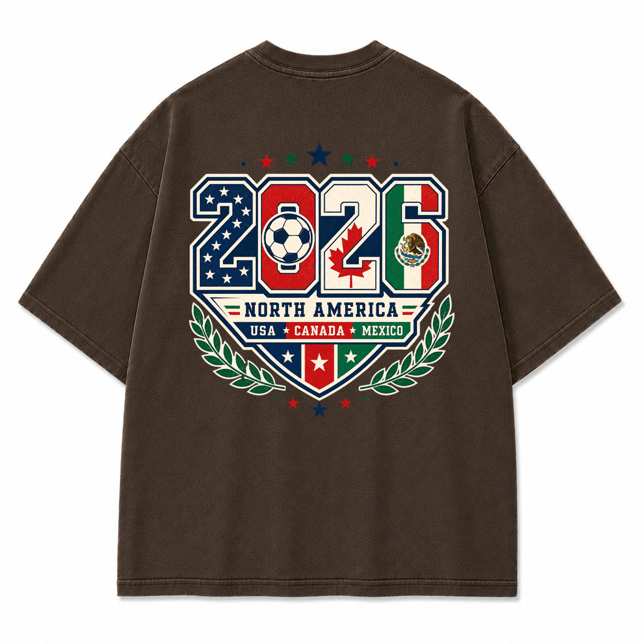 2026 North America Football Graphic T-Shirt