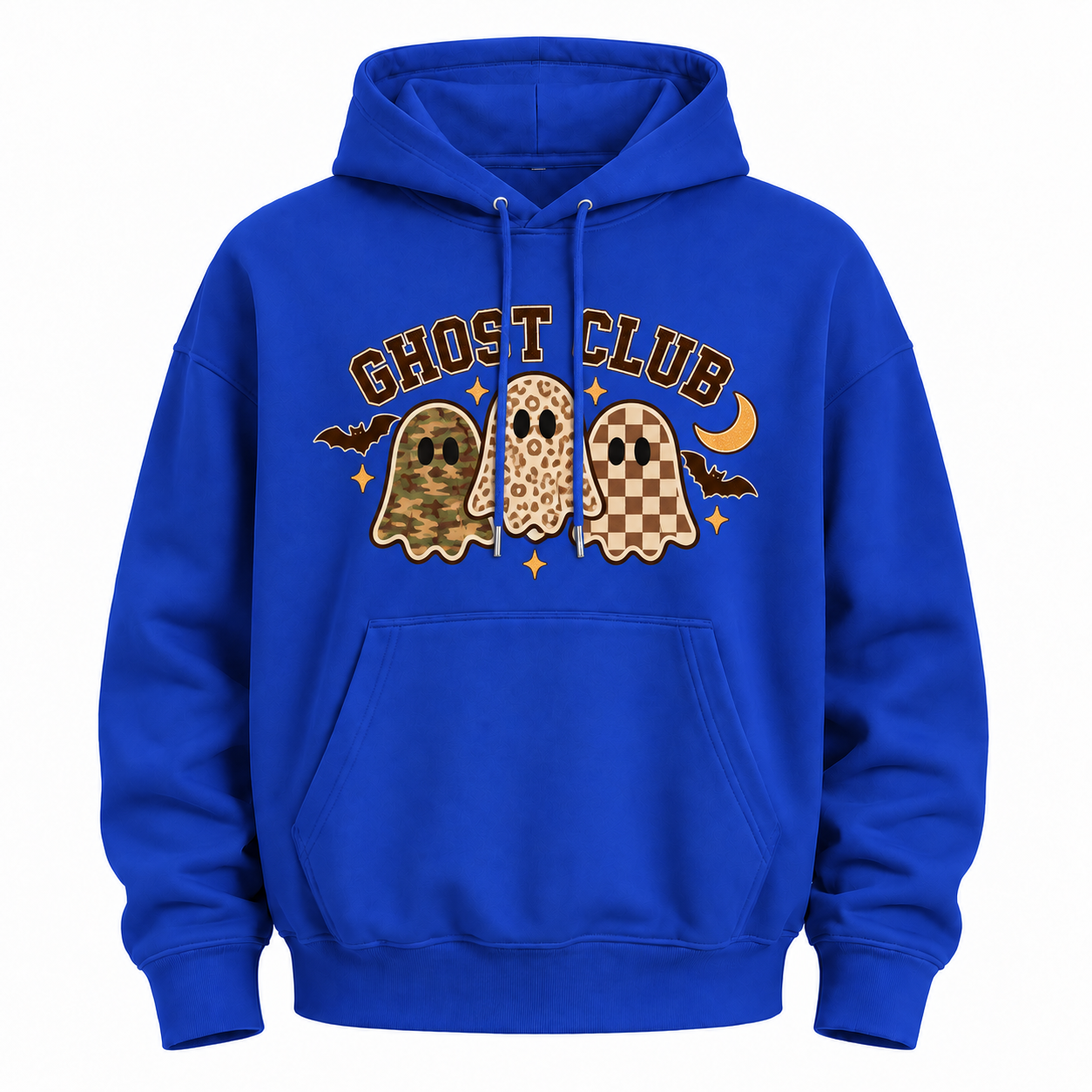 Ghost Club Halloween Graphic Hoodie