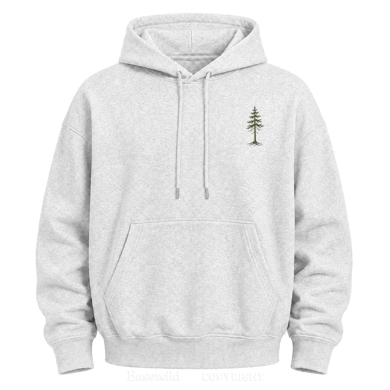Wild in Quiet Ways Vintage Pine Graphic Hoodie