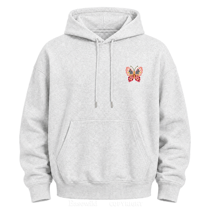 Be Kind to All Kinds Butterfly Graphic Hoodie