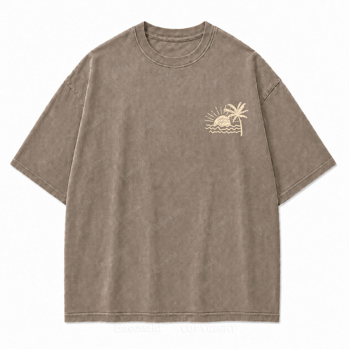 Walk By Faith Not By Sight Washed Graphic Tee