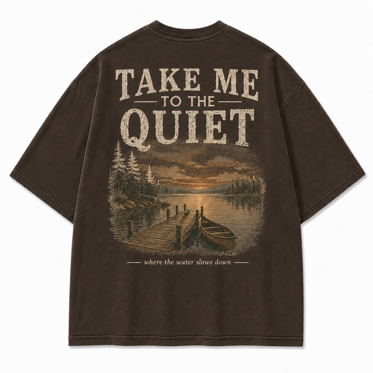 Take Me to the Quiet Washed T-Shirt