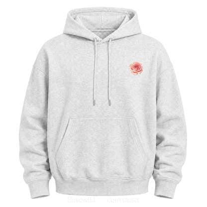 Love Grows Wild Here Vintage Floral Graphic Hoodie