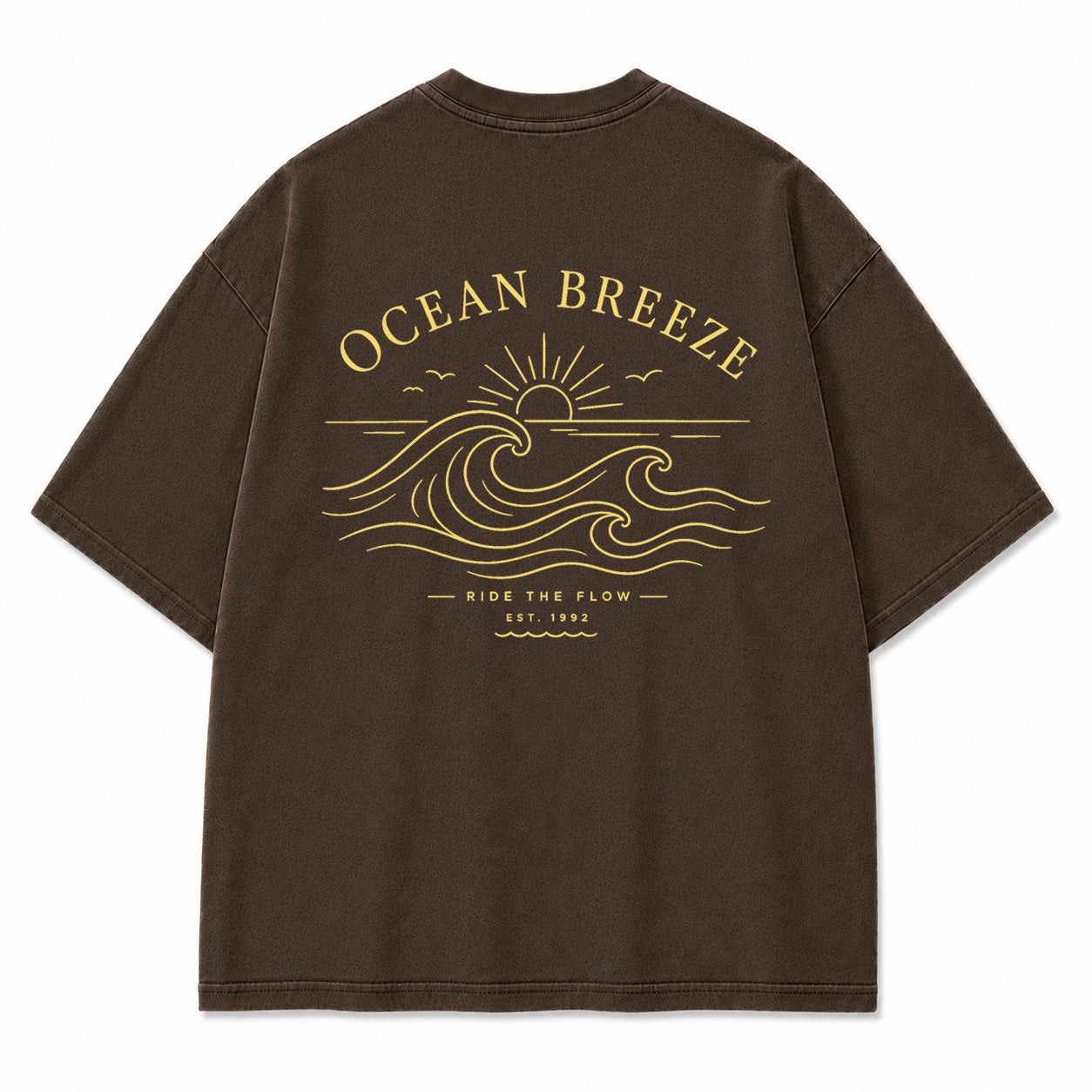 Ocean Breeze Minimal Graphic T-Shirt