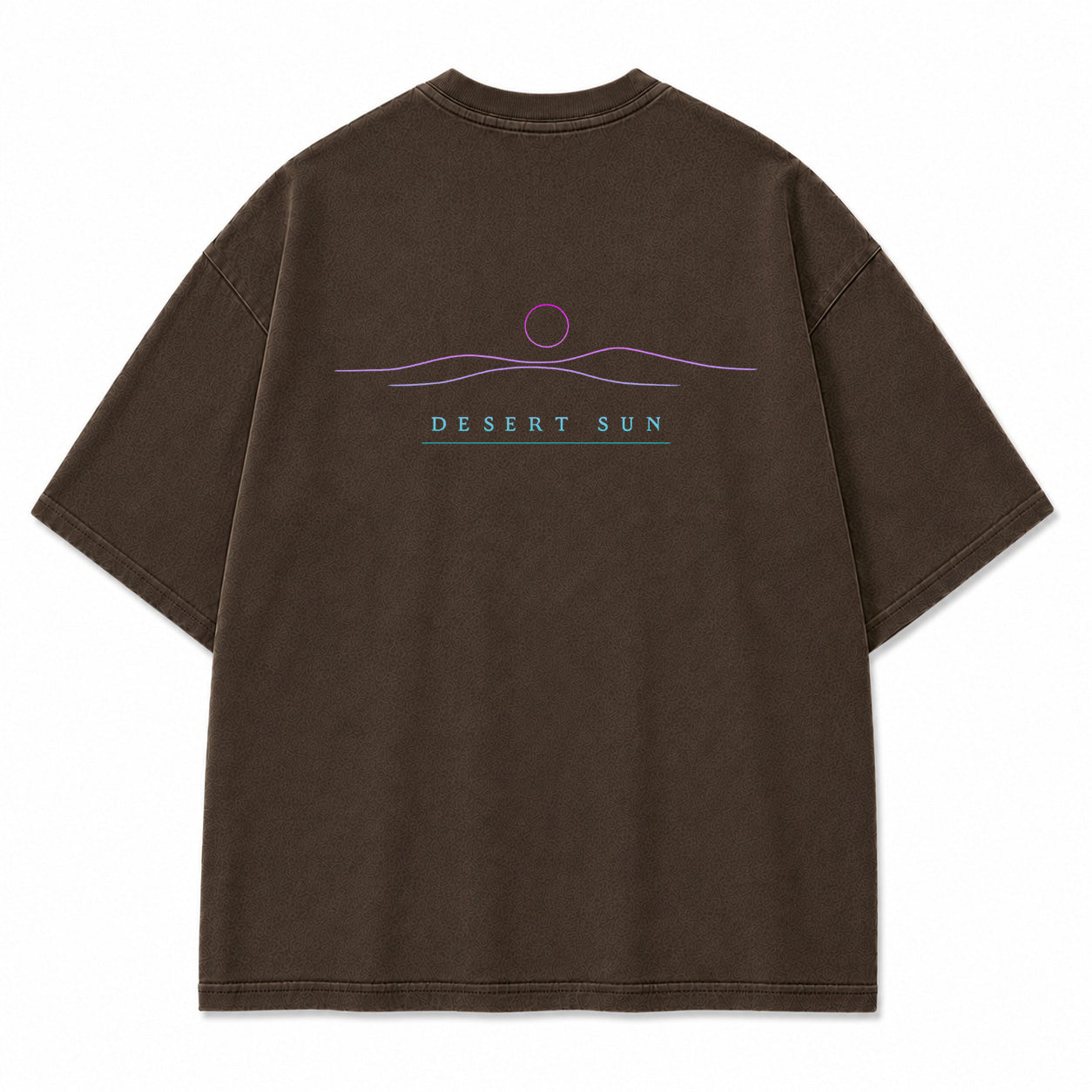 Desert Sun Minimal Horizon Graphic T-Shirt