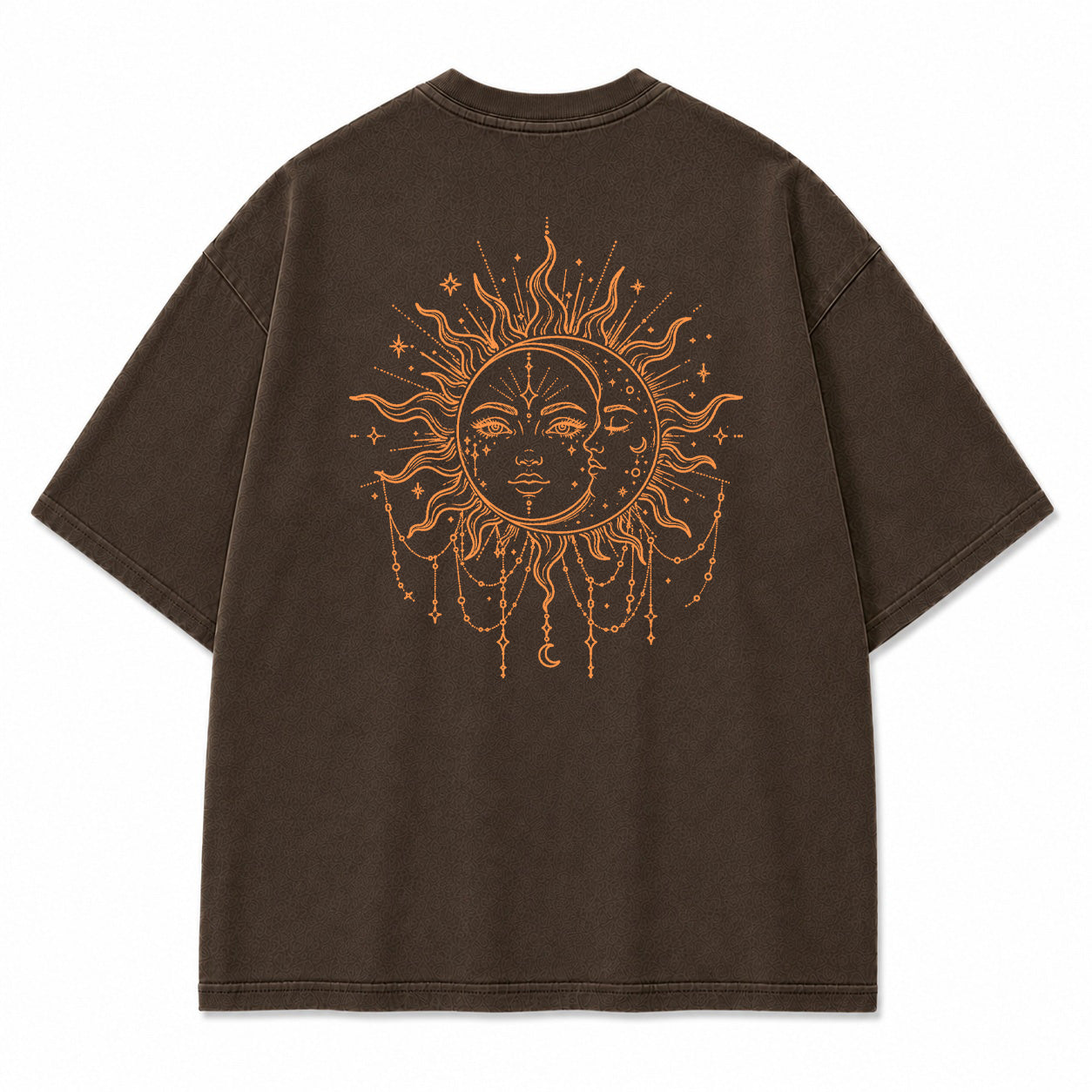 Sun Moon Celestial Spirit Graphic T-Shirt