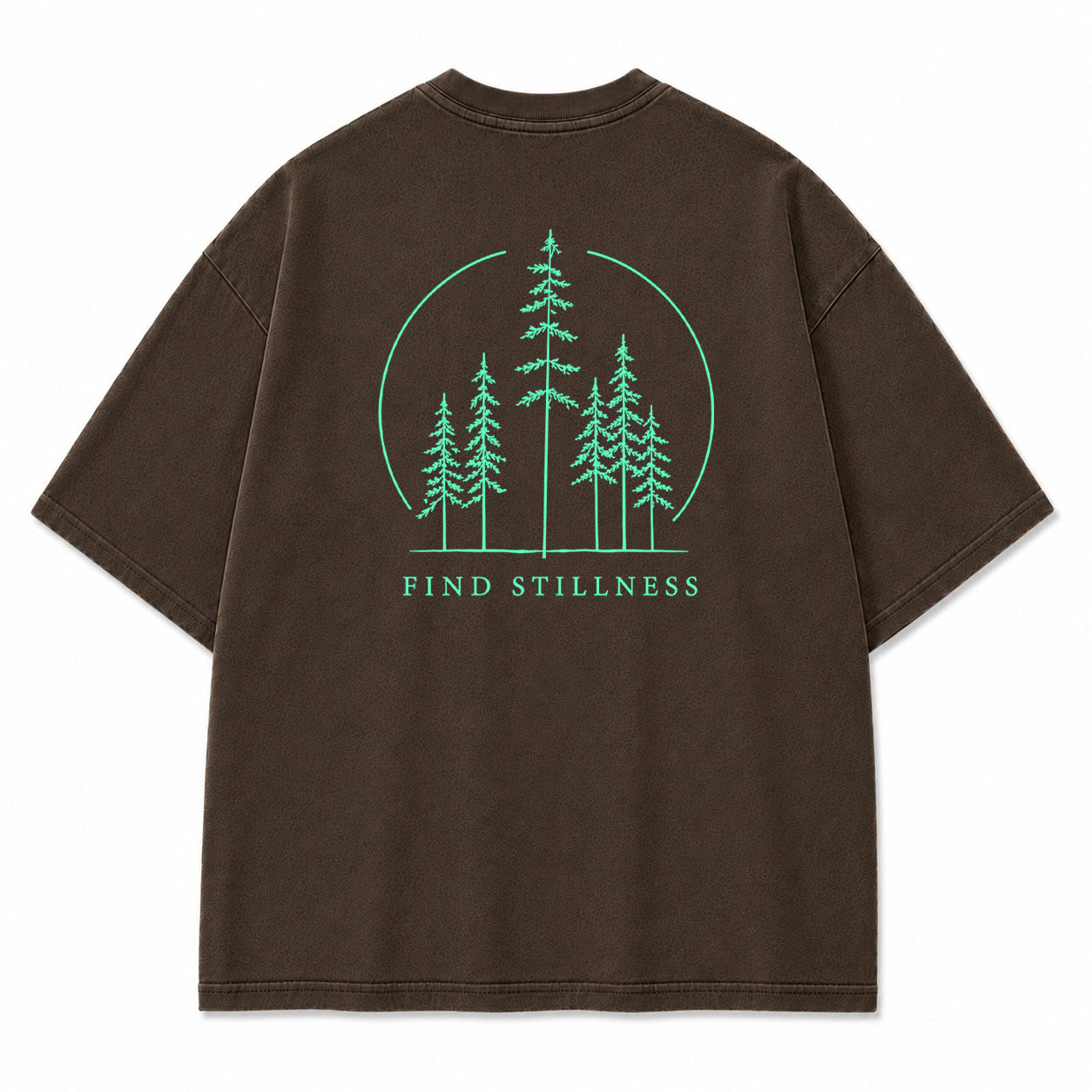 Find Stillness Pine Forest Graphic T-Shirt