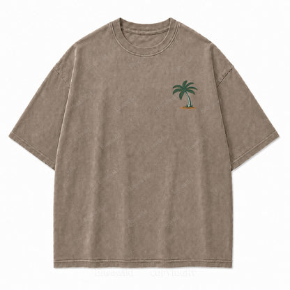 Tired Souls Summer Club Washed Print Tee