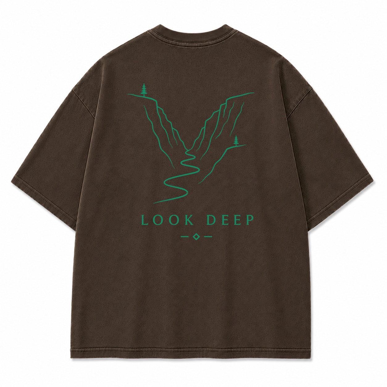 Look Deep Canyon River Graphic T-Shirt