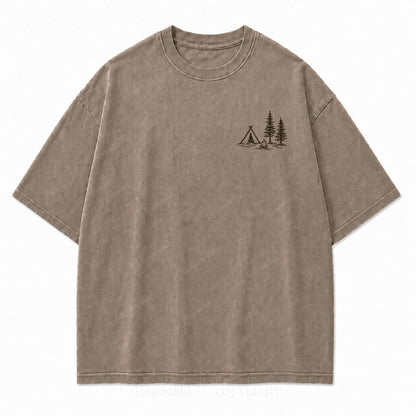 Go Where You Feel Most Alive Outdoor Washed Print Tee