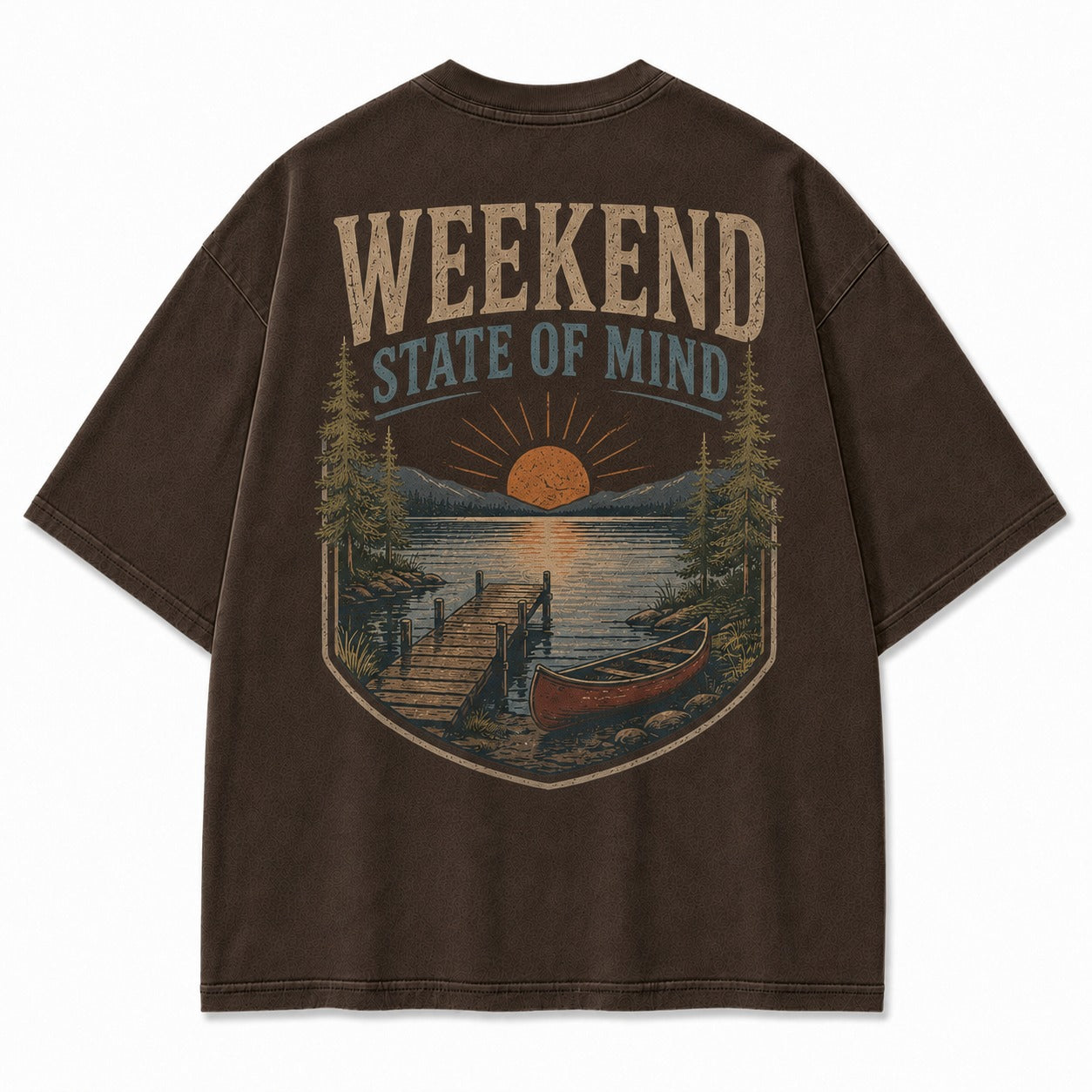 Weekend State of Mind Washed T-Shirt