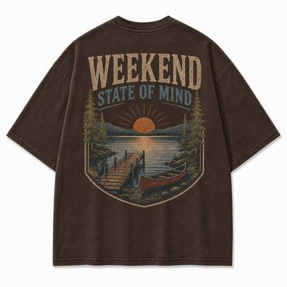 Weekend State of Mind Washed T-Shirt