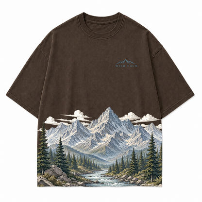 Timber Crest Alpine Wilderness Graphic T-Shirt