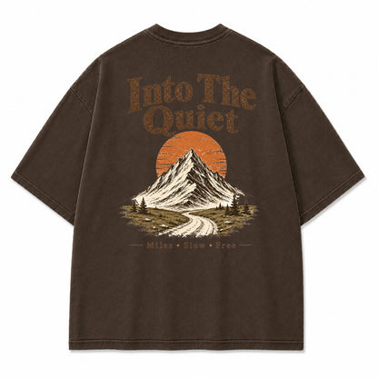 Into The Quiet & Free Oversized Tee T-Shirt