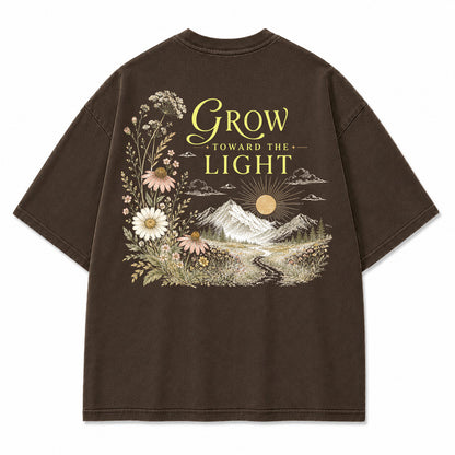 Bloom Toward The Light Graphic T-Shirt