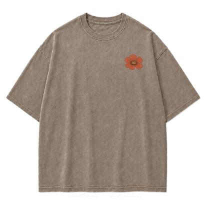 Meadow Spirit Floral Washed Print Tee
