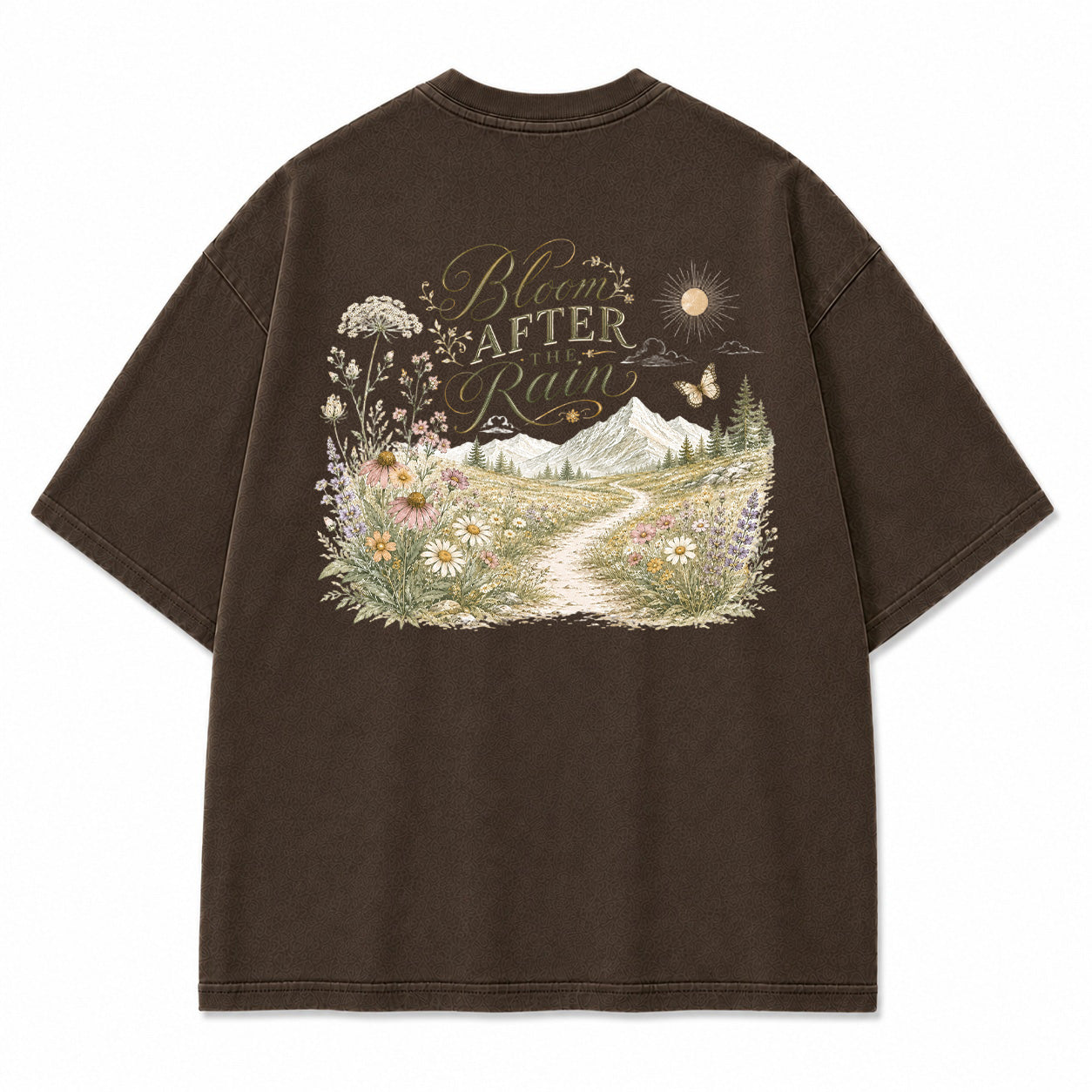 Bloom After The Rain Meadow Graphic T-Shirt