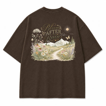 Bloom After The Rain Meadow Graphic T-Shirt