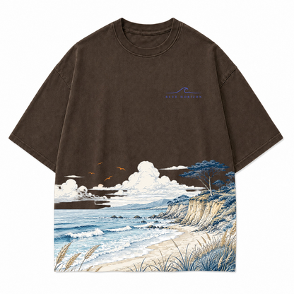 Shoreline Drift Coastal Graphic T-Shirt