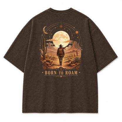 Born To Roam Desert Explorer Graphic T-Shirt