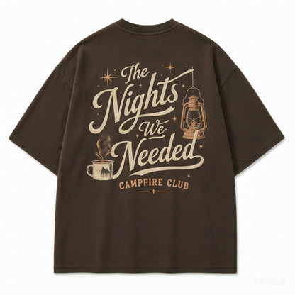 Needed Nights Campfire Club Graphic Tee
