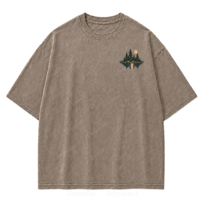 Lake Nights Washed Print Tee
