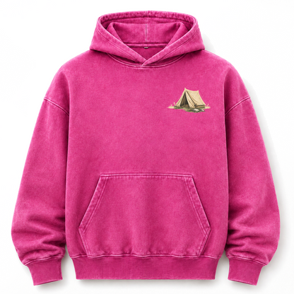 Lakeside Coffee Camp Washed Graphic Hoodie