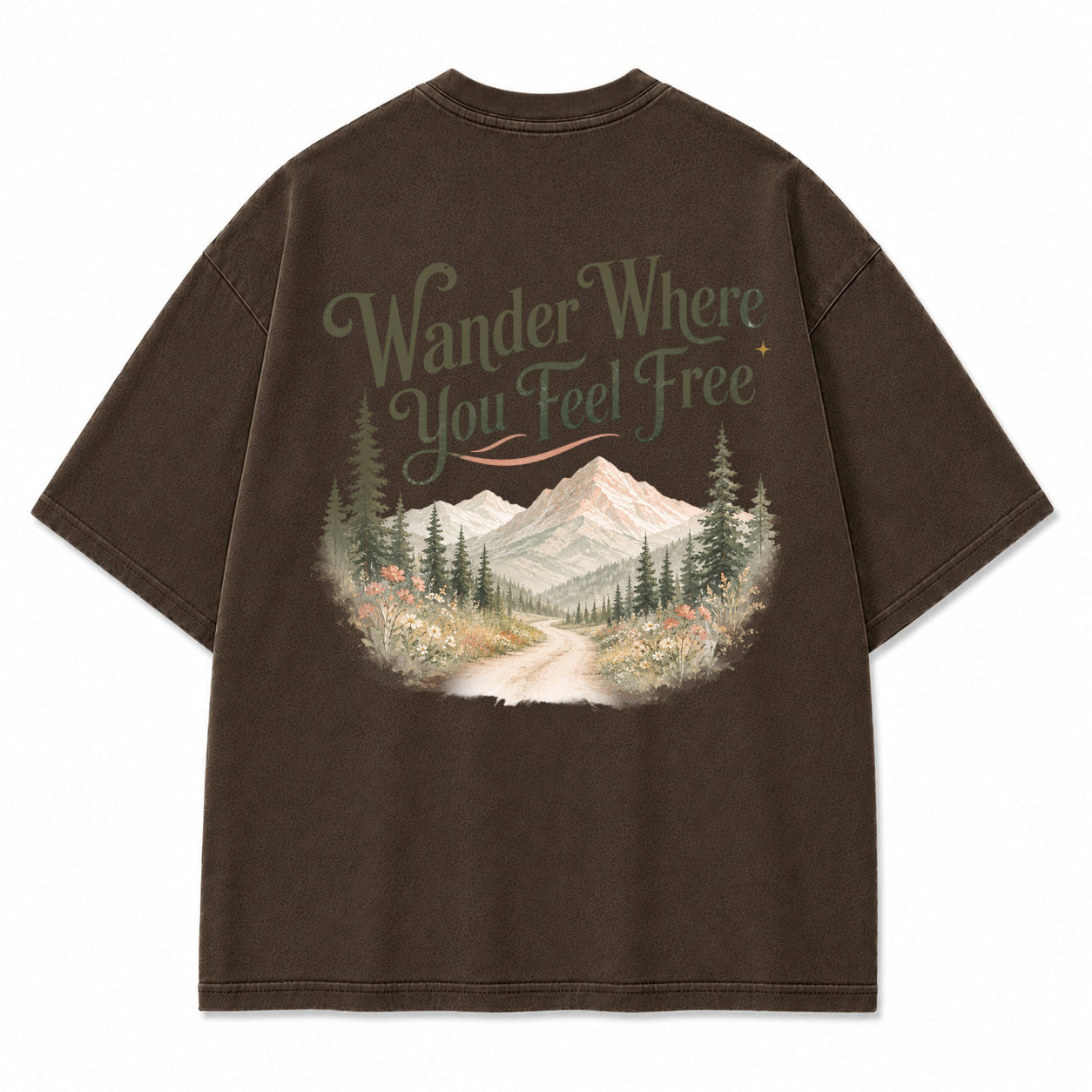Wander Where You Feel Graphic T-Shirt