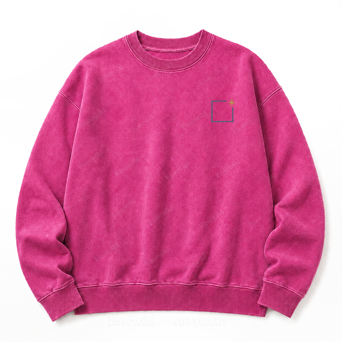 "Don't Box Me In" Graphic Washed Sweatshirt