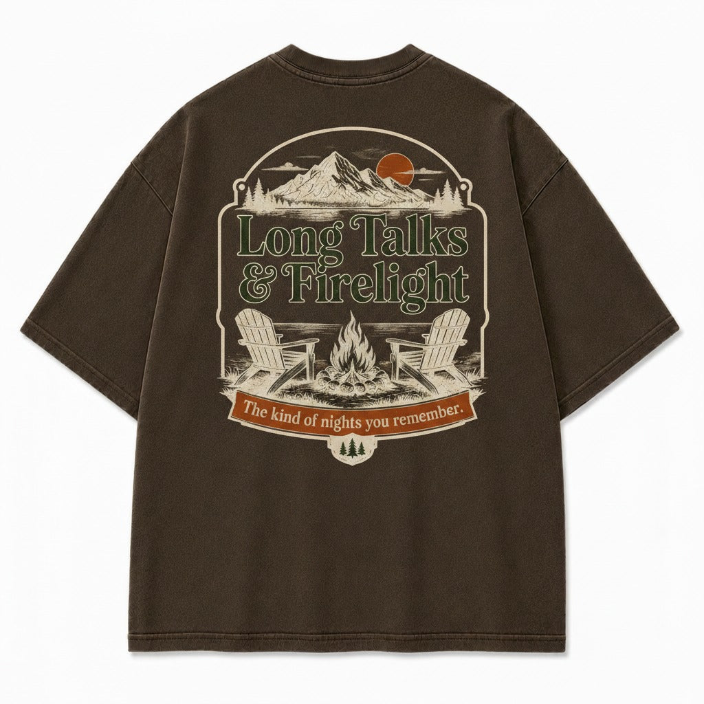 Long Talks & Firelight Graphic Tee