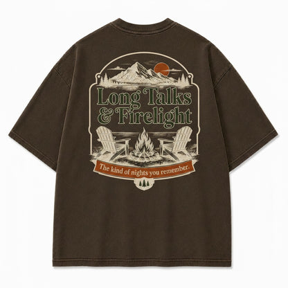 Long Talks & Firelight Graphic Tee