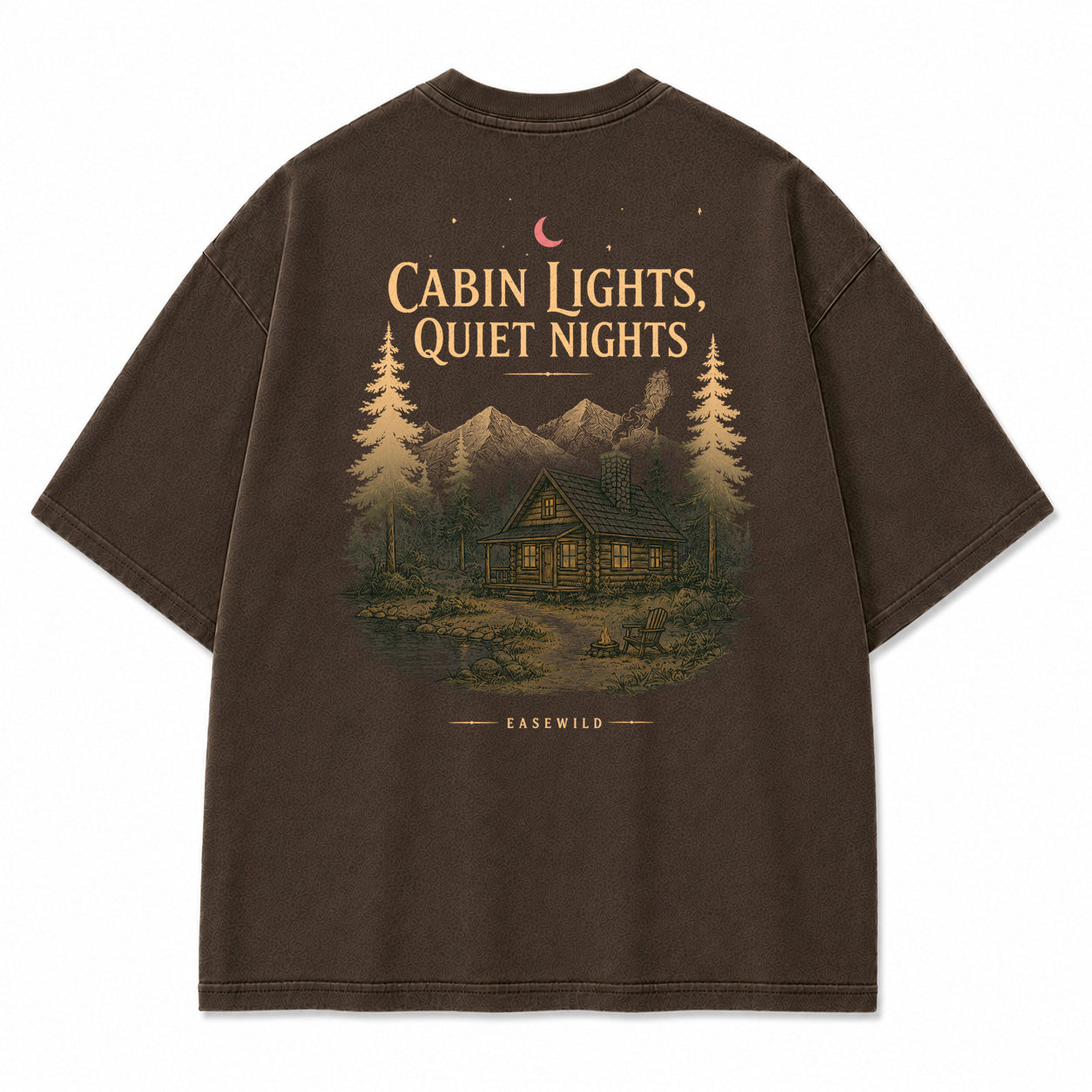 Cabin Lights Graphic T-Shirt