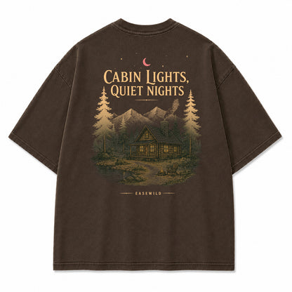 Cabin Lights Graphic T-Shirt