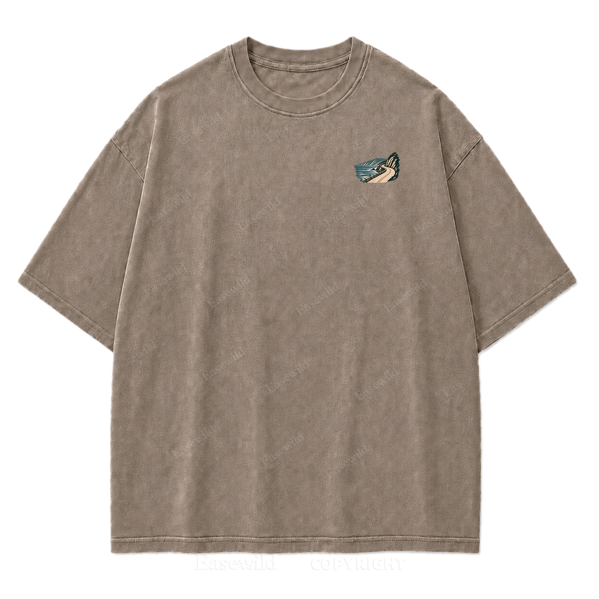Chasing the Coastal Horizon Print Tee