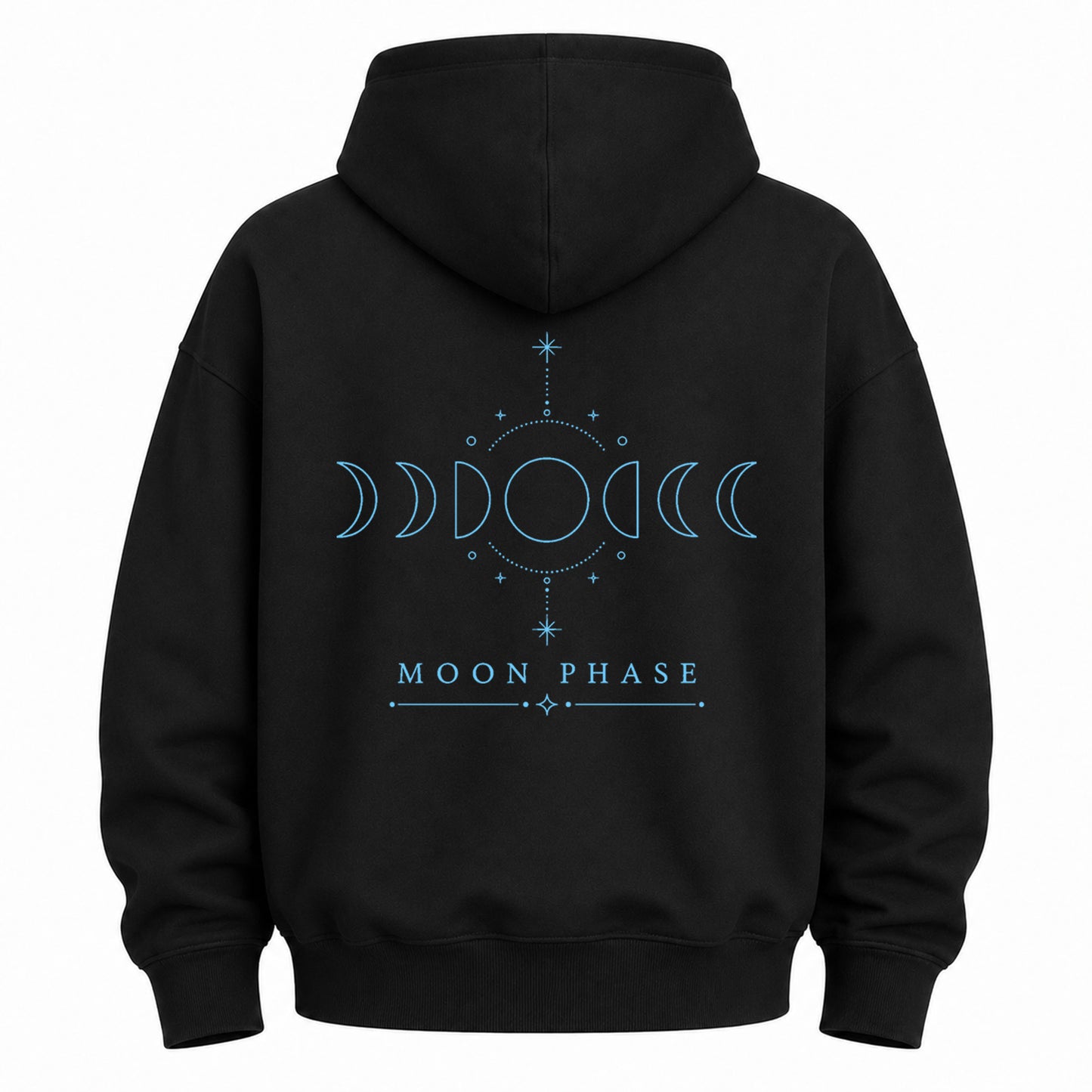 Lunar Cycle Celestial Graphic Hoodie